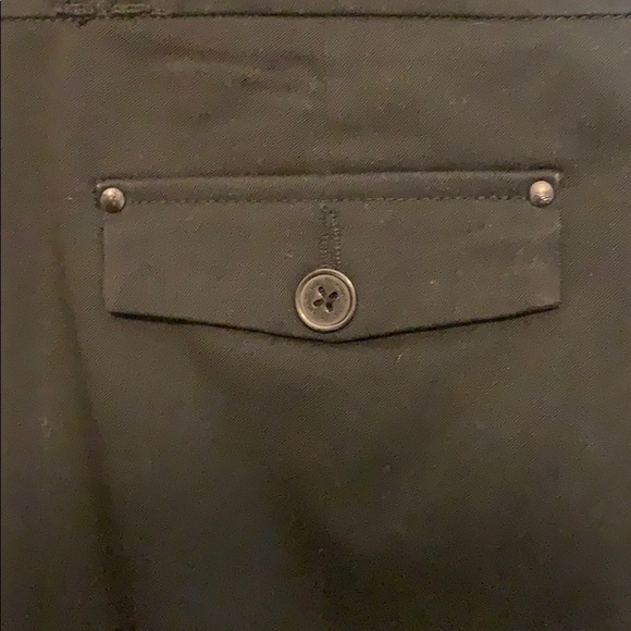 Esprit navy cuffed pants, 6R - Picture 3 of 6